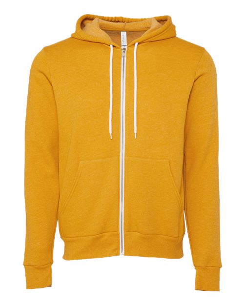 BELLA + CANVAS® Unisex Classic Sponge Fleece Full-Zip Hoodie - 3739