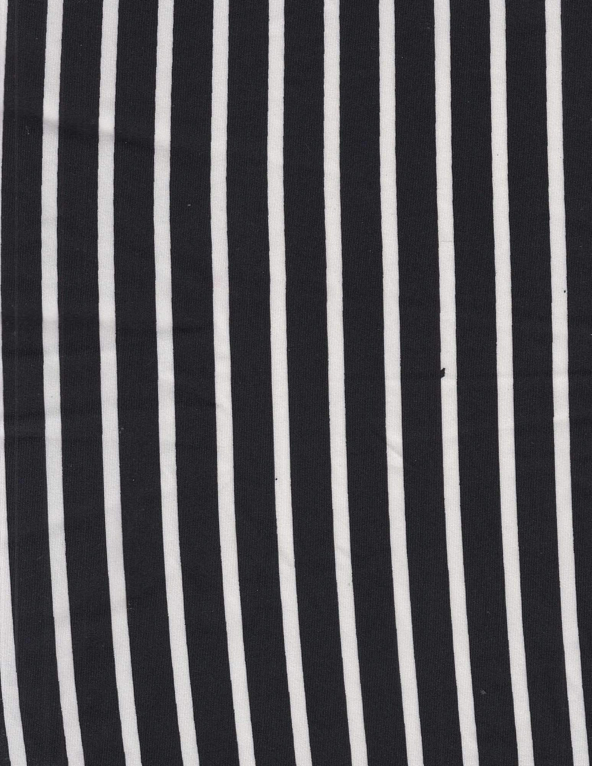 1 Yard DTY Vertical Stripe Print Knit Fabric, 58/60? Wide Polyester Spandex Blend