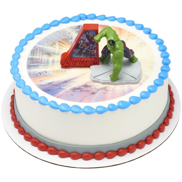 Hulk MARVEL Avengers Smash Topper Cake Decoration
