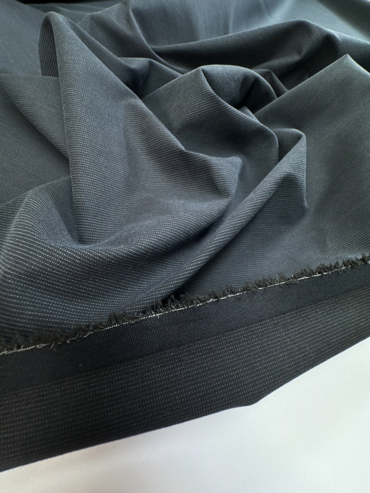 Striped Polyester Viscose Blend Woven