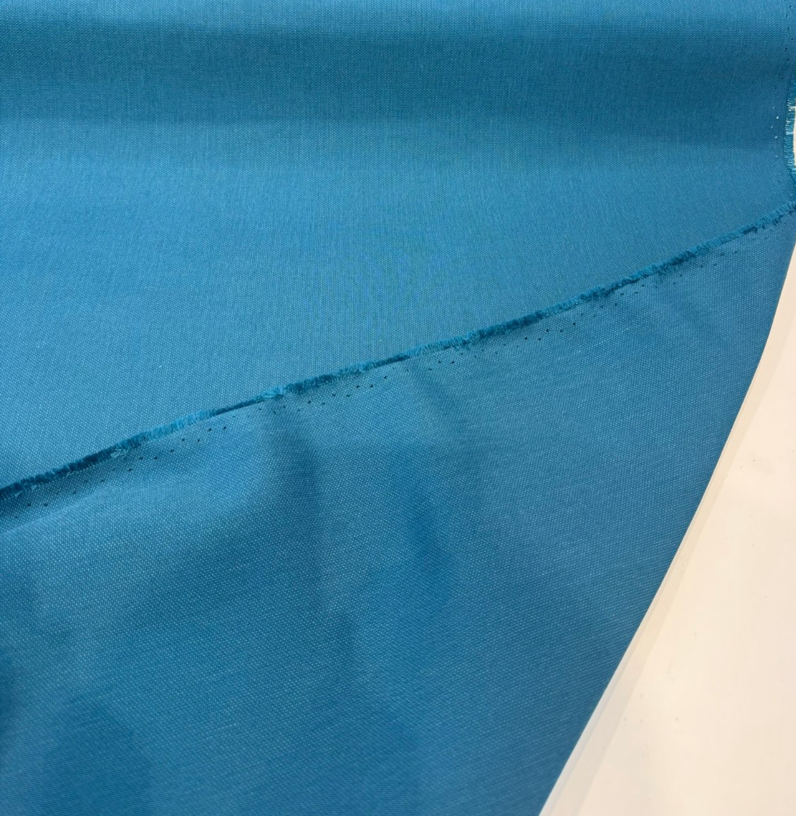 Sunbrella Canvas Aegean Acrylic Fabric - Teal Blue, 54" Width (1 Yard)