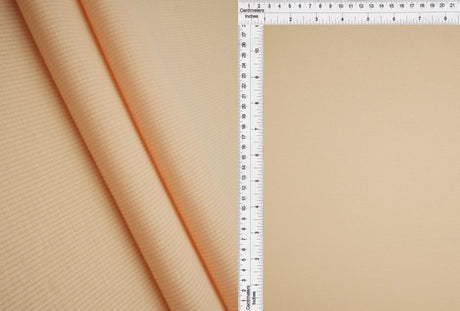 1 Yard Rib 2x1 Solid Knit Fabric, 54/56? Wide Polyester Spandex Blend
