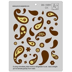 Paisley Accessory Chocolate Mold (90-13081)*