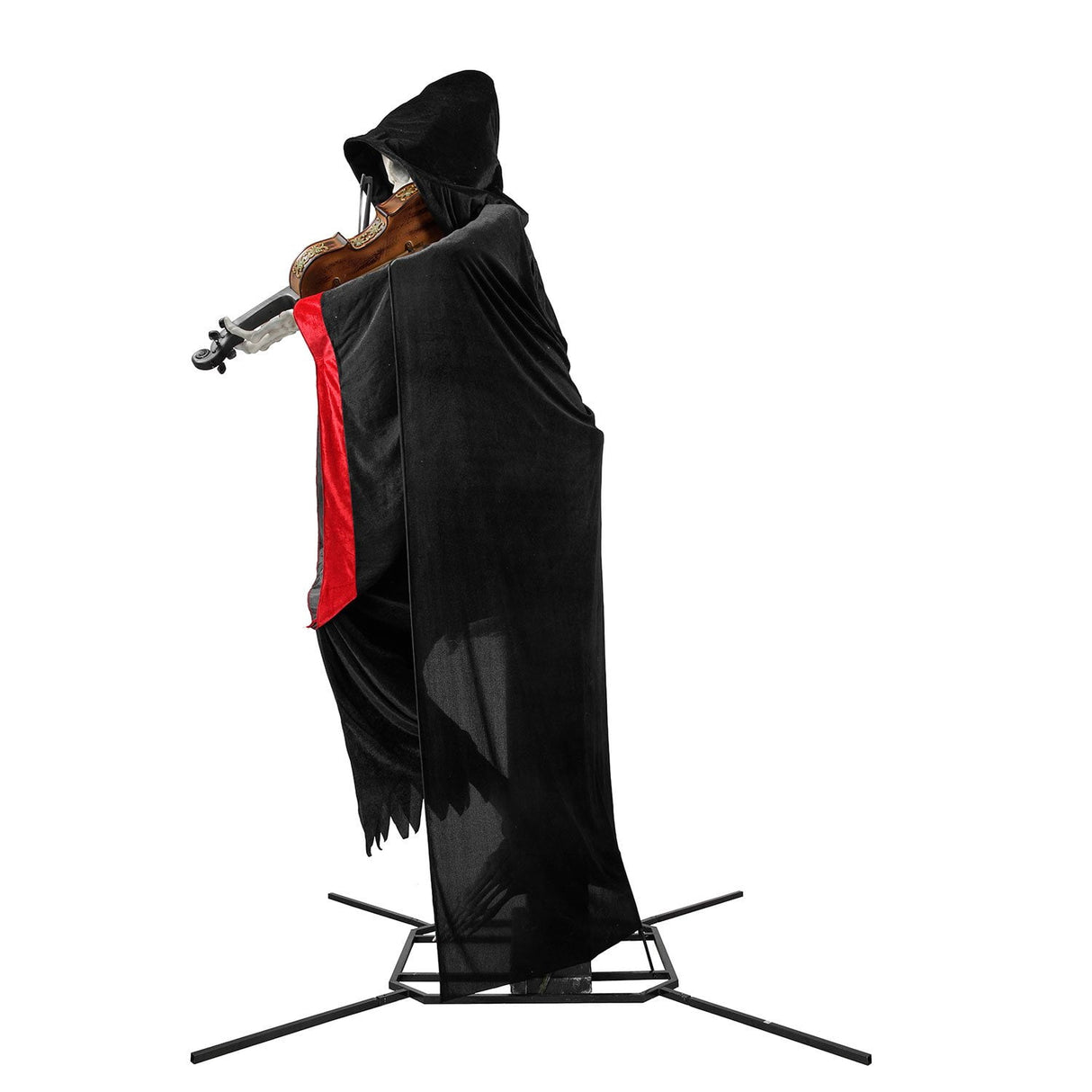 9 Foot Pre Lit Animated Graveyard Violinist Halloween Decoration