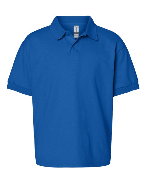 12 Pack : DryBlend Youth Jersey Polo