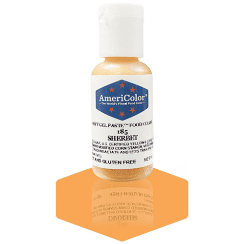 Sherbet Soft Gel Paste Food Color - AmeriColor 185