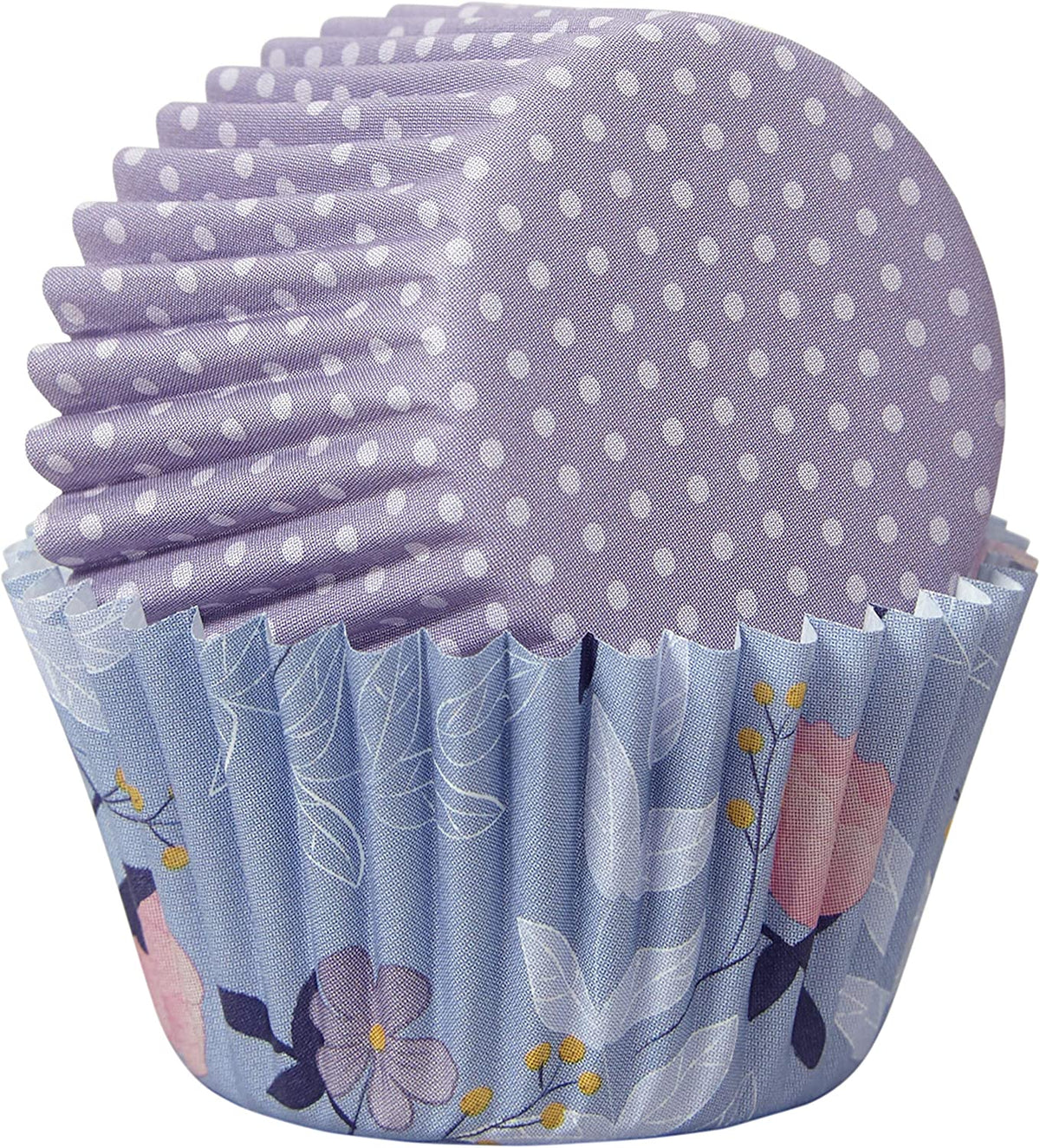 Wilton Floral Party Mini Baking Cups, 100-Count