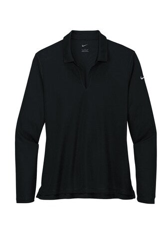Nike® Ladies Dri-FIT Micro Pique Long Sleeve Polo