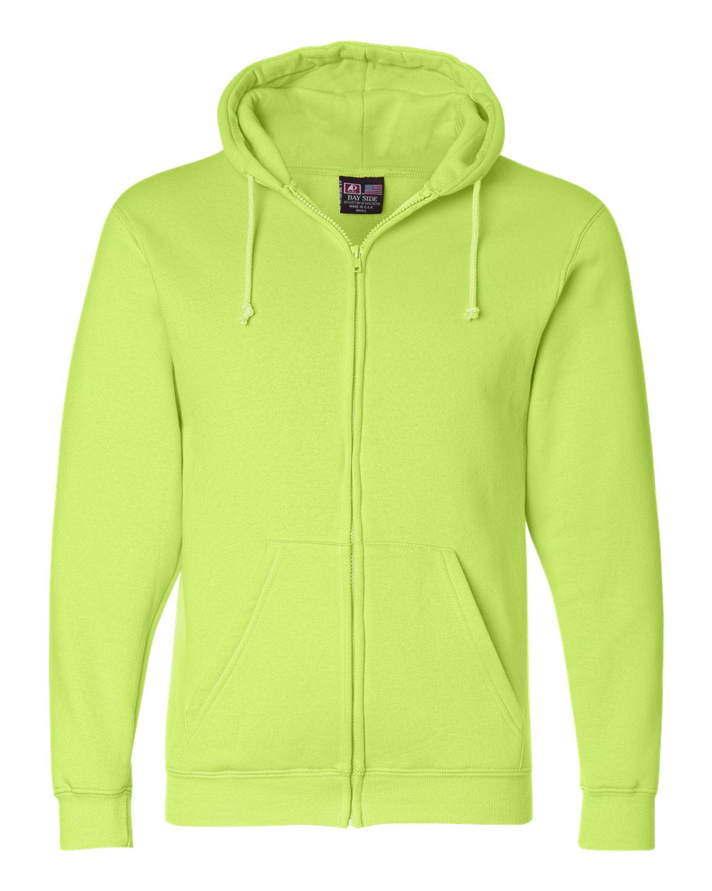 Bayside® USA-Made Full-Zip Hooded Sweatshirt