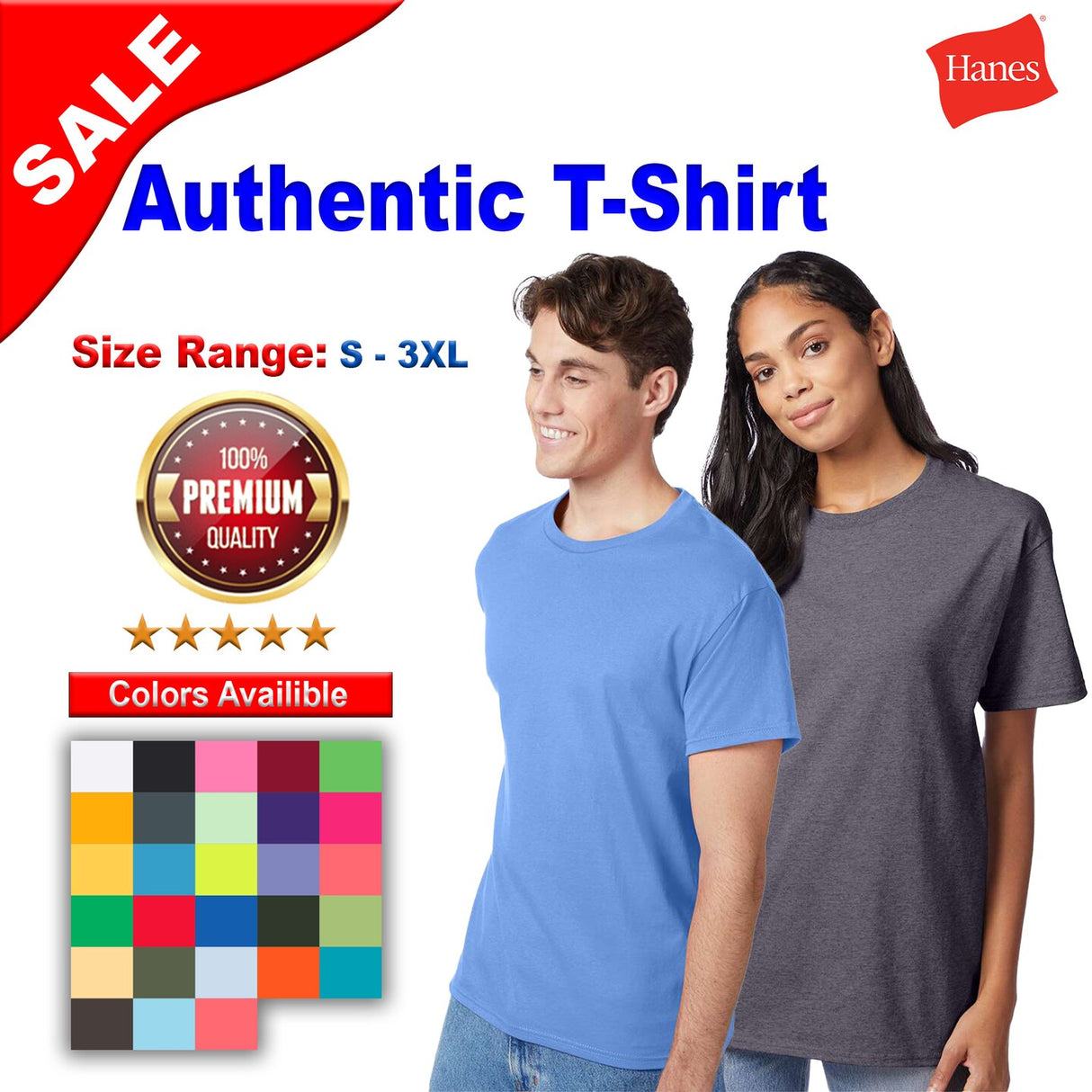 Hanes® Authentic T-Shirt