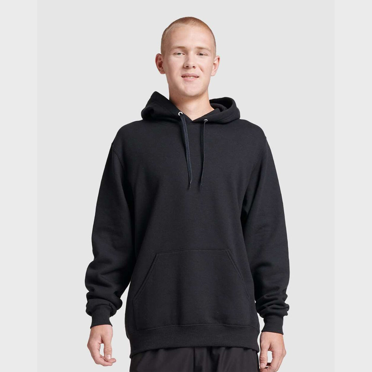 JERZEES® Eco Premium Blend Ring-Spun Hooded Long Sleeve Sweatshirt