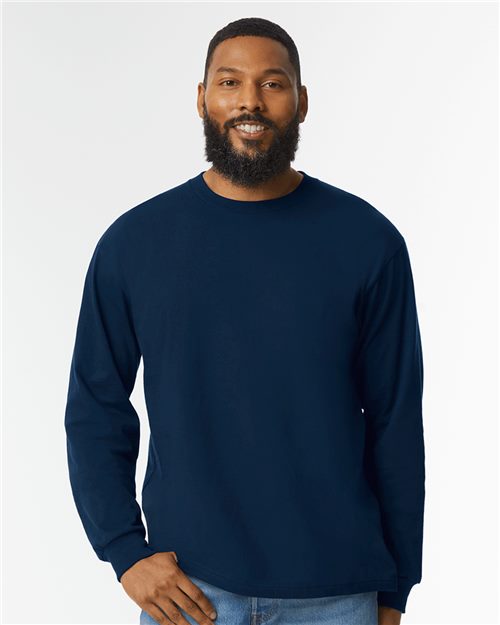 Bayside® USA-Made Long Sleeve Crewneck T-Shirt