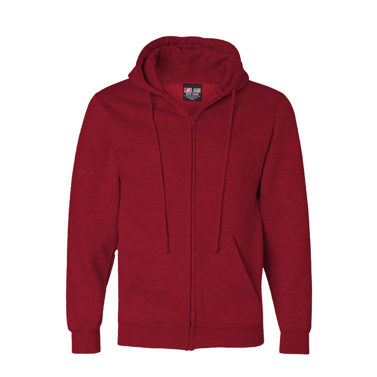 Bayside® USA-Made Full-Zip Hooded Sweatshirt