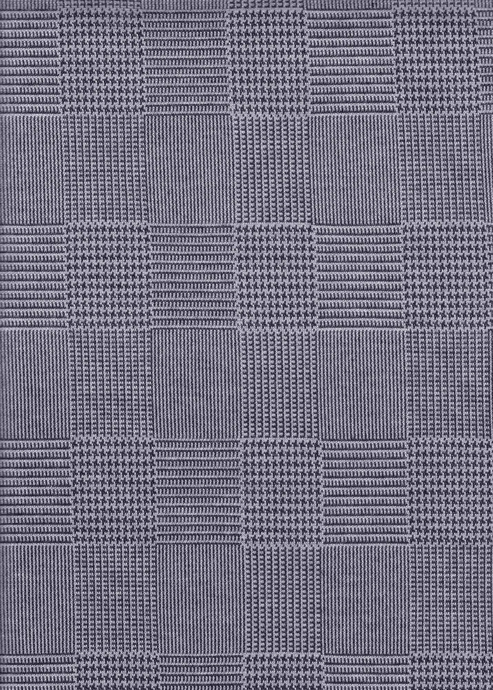 56/57" Double Knit Plaid Check Fabric 22% Rayon 74% Polyester 4% Spandex 230 GSM Yard Cut