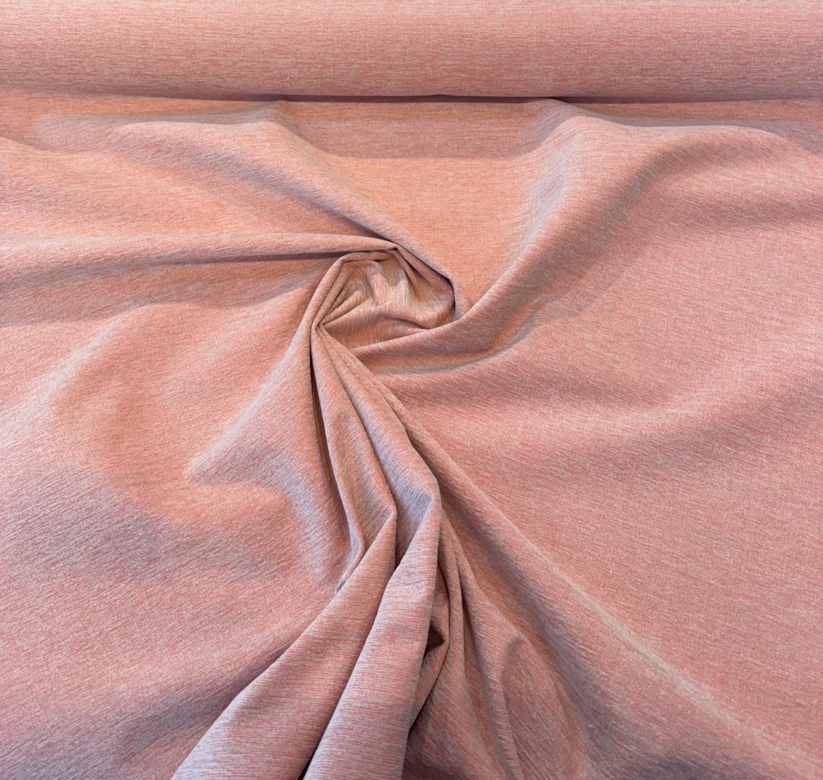 Sunbrella Platform Chenille Fabric - Coral Pink, Solid Chenille, 54" Width (1 Yard)