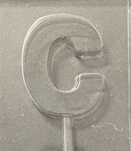 Letter C Pop Chocolate Mold