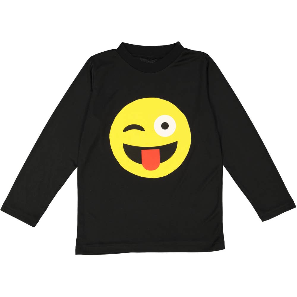 Face with Tongue Emoji T-Shirt Costume - Adults
