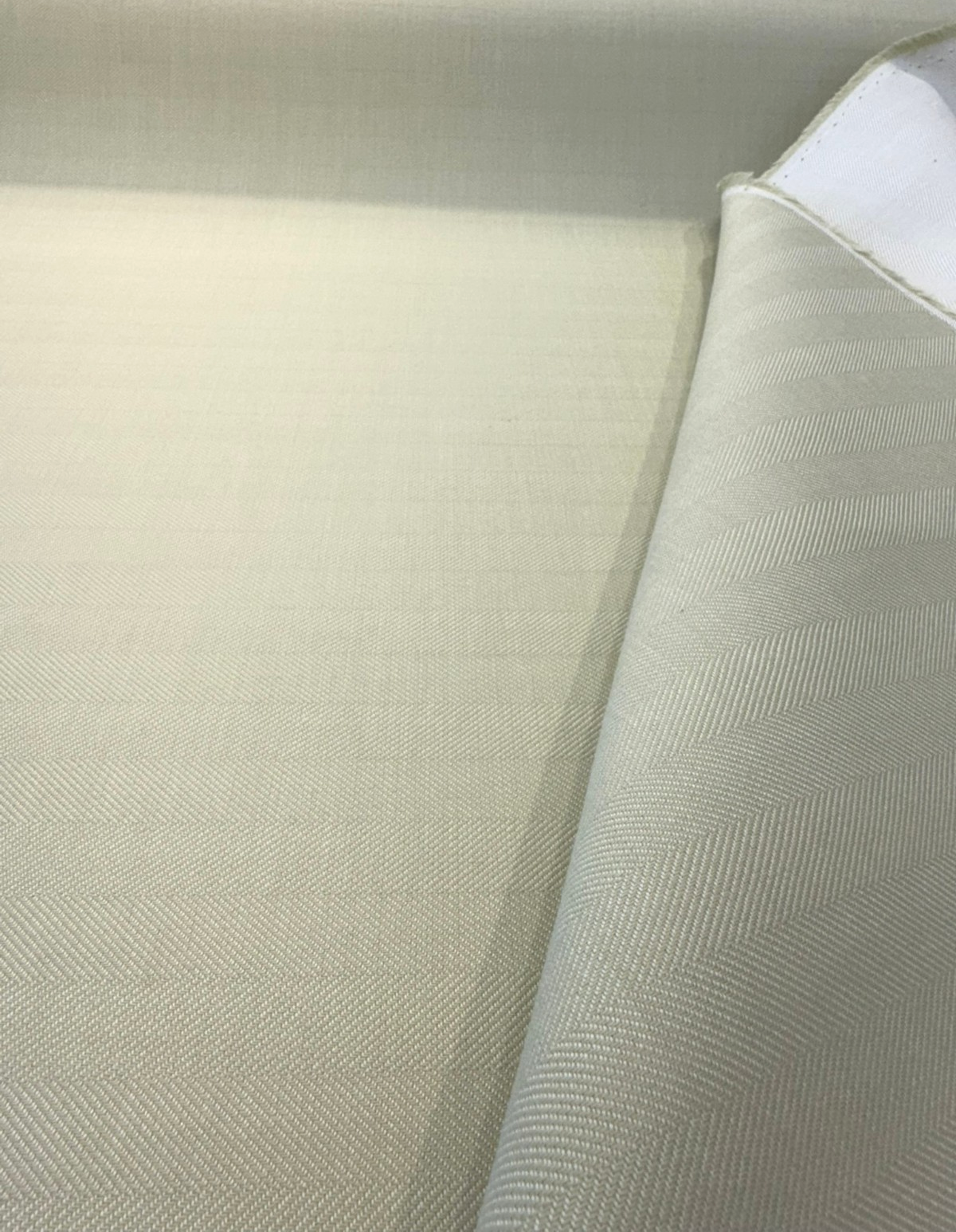 Sunbrella Switch Acrylic Fabric - Green Sprout Herringbone, 54" Width (1 Yard)