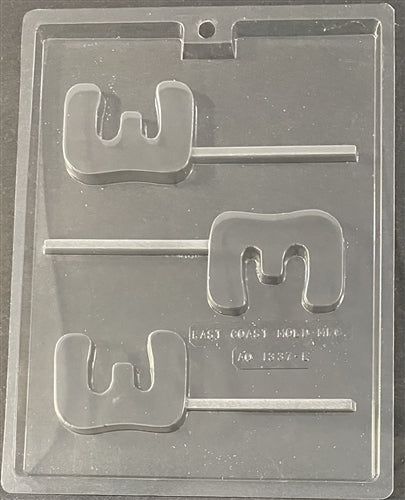 Letter E Pop Chocolate Mold - ECAO1337E