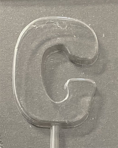 Letter G Pop Chocolate Mold