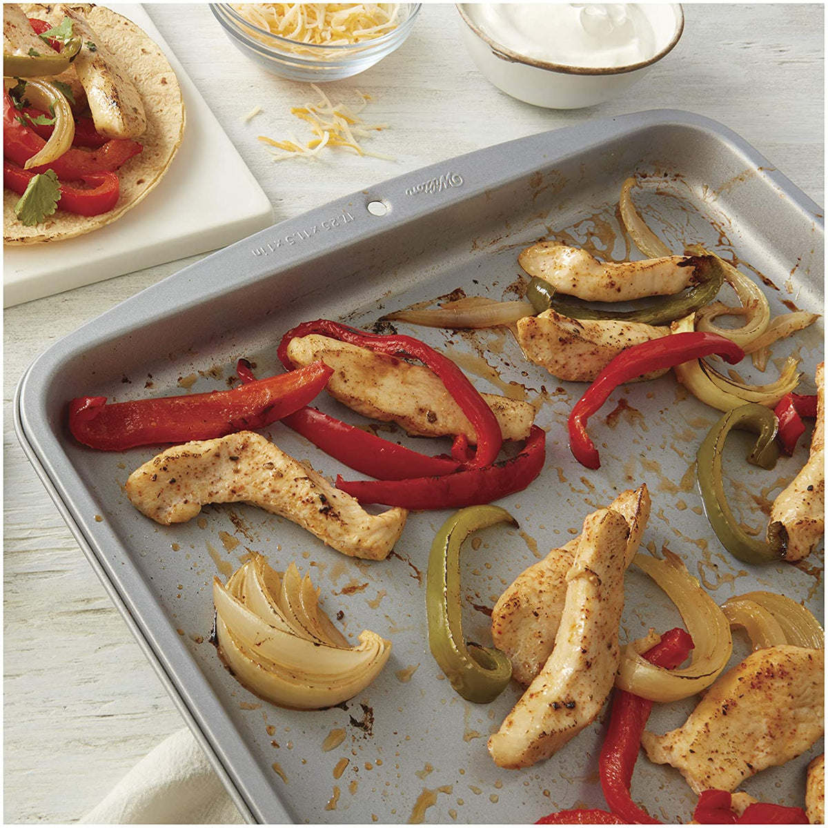 Wilton Recipe Right Non-Stick Cookie Sheet Set, 3-Piece