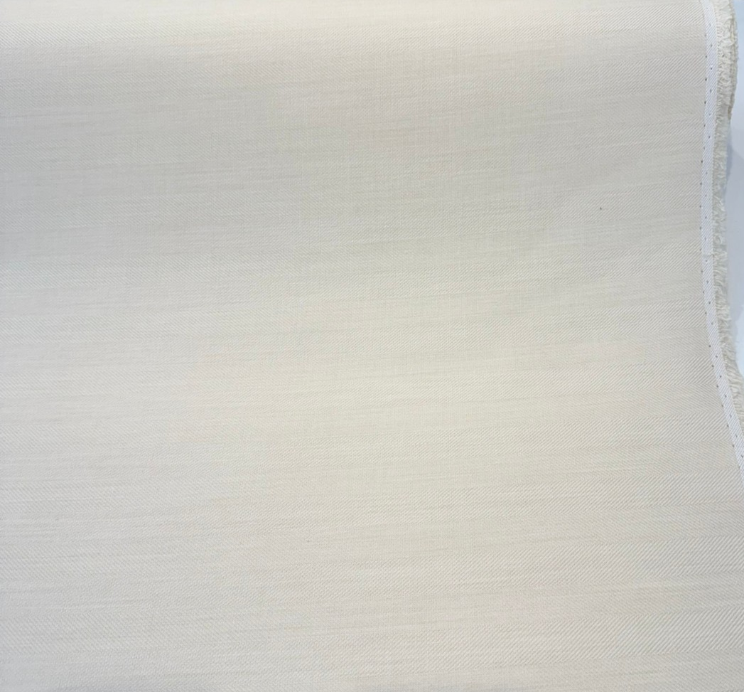 Sunbrella Switch Parchment Solution-Dyed Acrylic Fabric - Herringbone, Parchment, 54" Width (1 Yard)