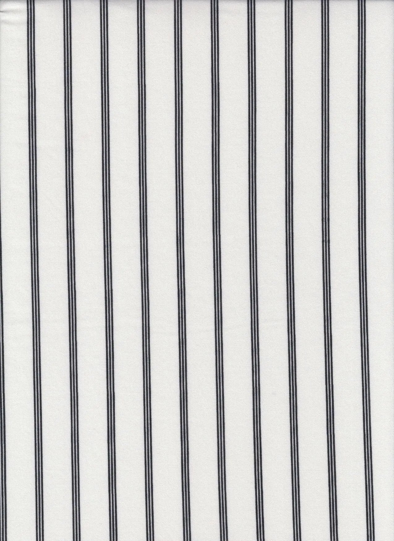 1 Yard DTY Vertical Stripe Print Knit Fabric, 58/60'' Wide Polyester Spandex Blend