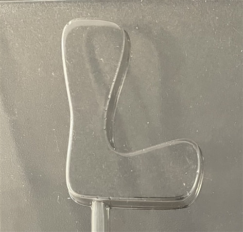 Letter L Pop Chocolate Mold