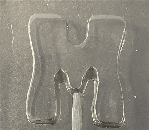 Letter M Pop Chocolate Mold