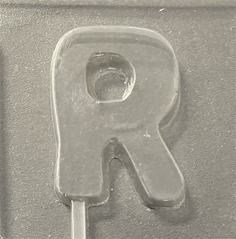 Letter R Pop Chocolate Mold
