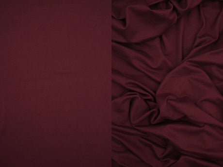 1 Yard DTY Brushed Solid Knit Fabric, 58/60'' Wide Polyester Spandex Blend