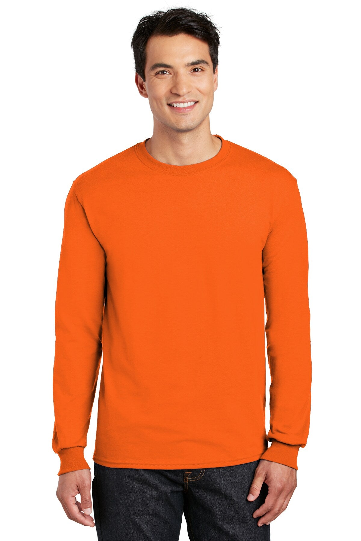 Gildan® Dry Blend Crewneck Long Sleeve T-Shirt
