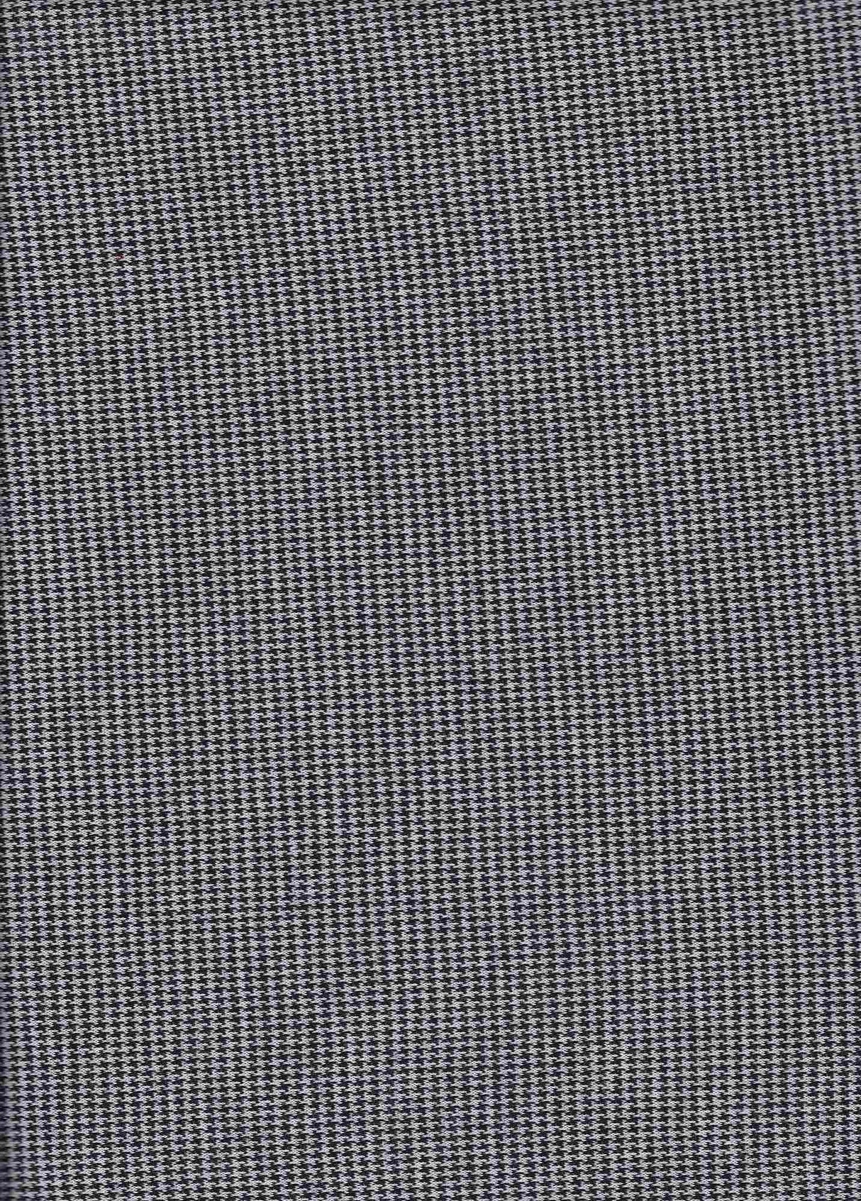 Double Knit Stretch Mini Houndstooth Fabric