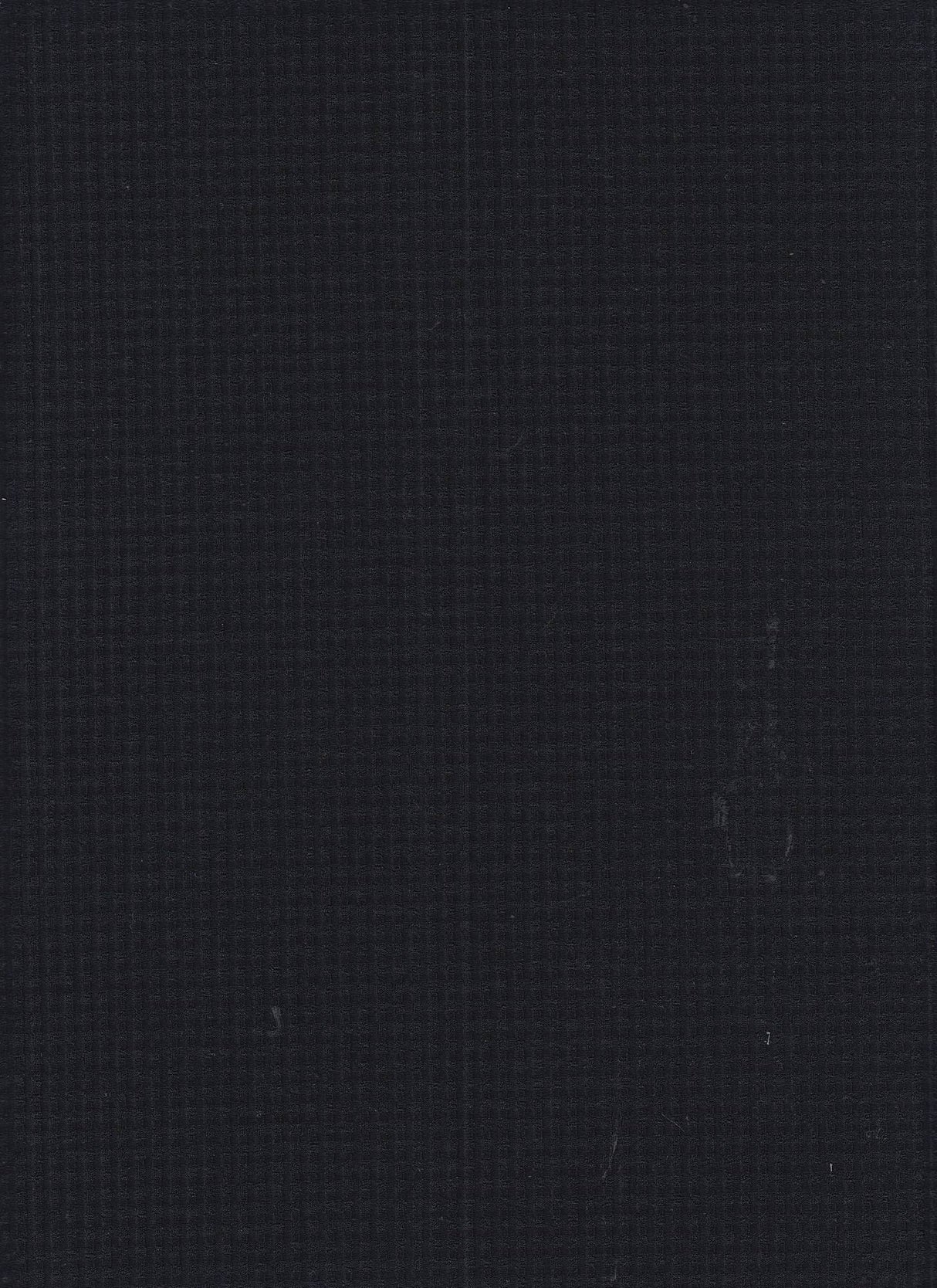 Stretch Knit Fabric Black Ribbed