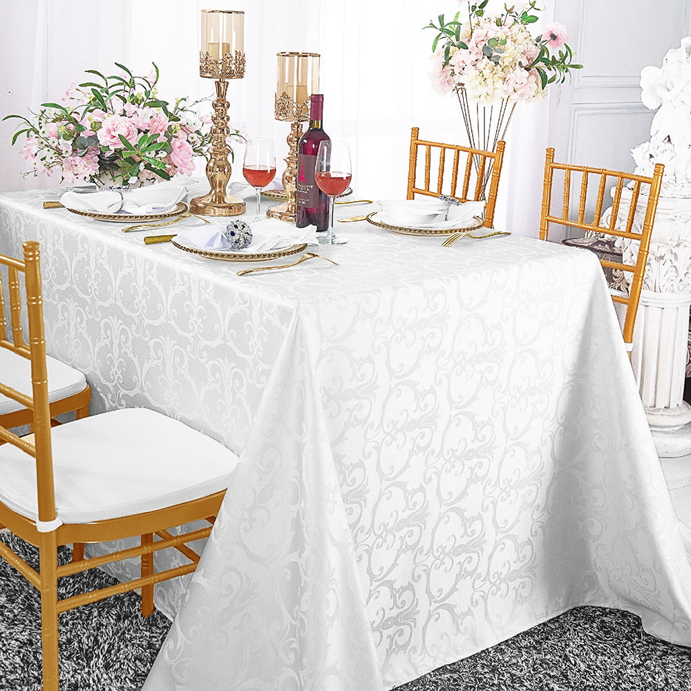 Versailles Chopin Damask Rectangular Tablecloth