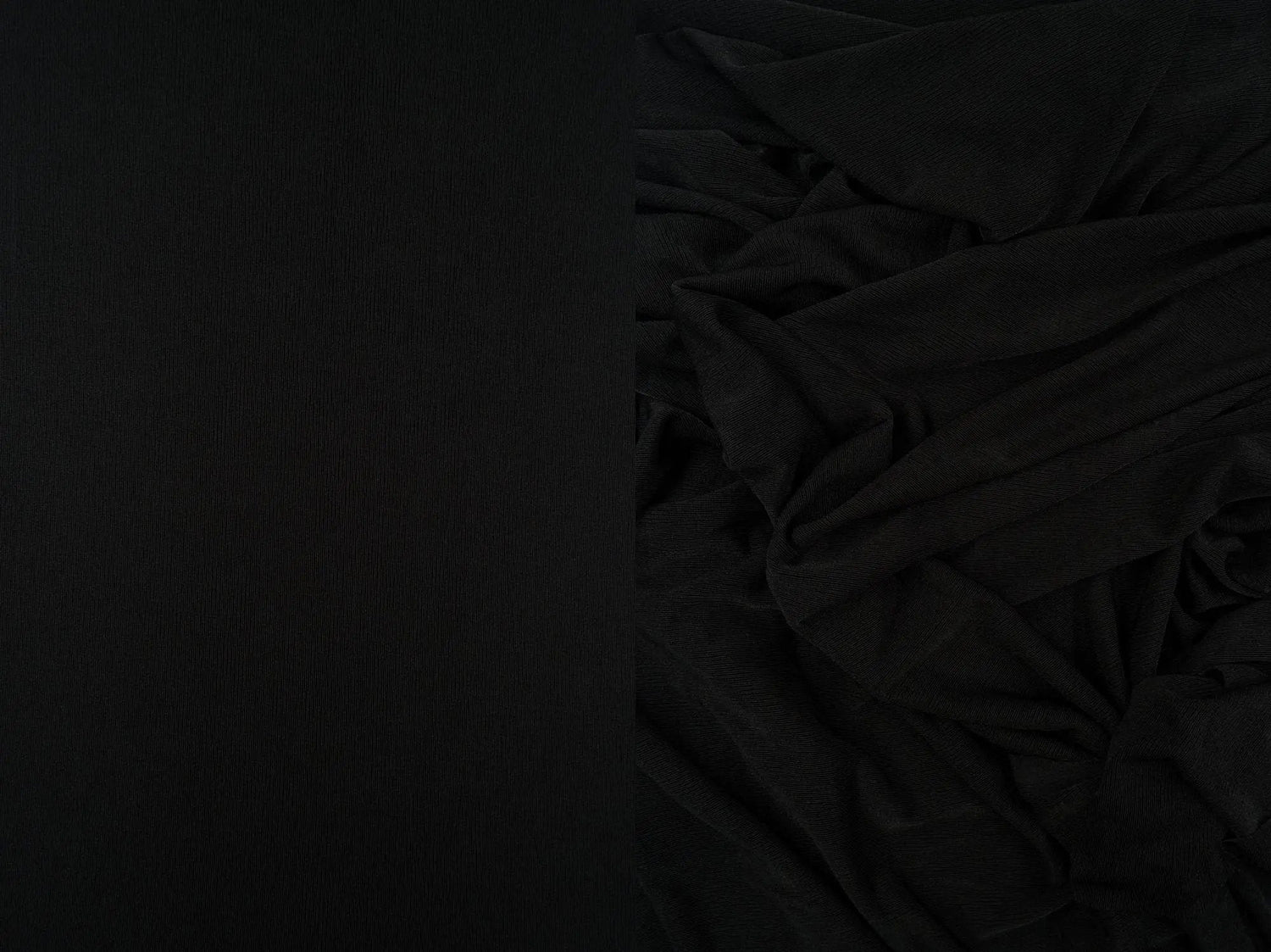 1 Yard 1x1 Slinky Rib Solid Knit Fabric, 52/54'' Wide Polyester Spandex Blend