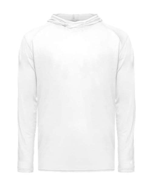 Youth Tri-Blend Surplice Hooded Long Sleeve T-Shirt