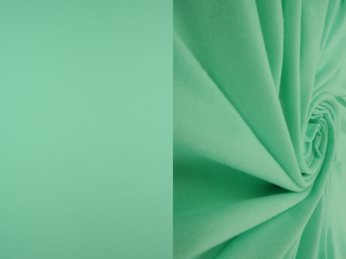 DTY Brushed Solid Knit Fabric, Soft Stretch Lightweight 58/60" Wide for Apparel and Crafts