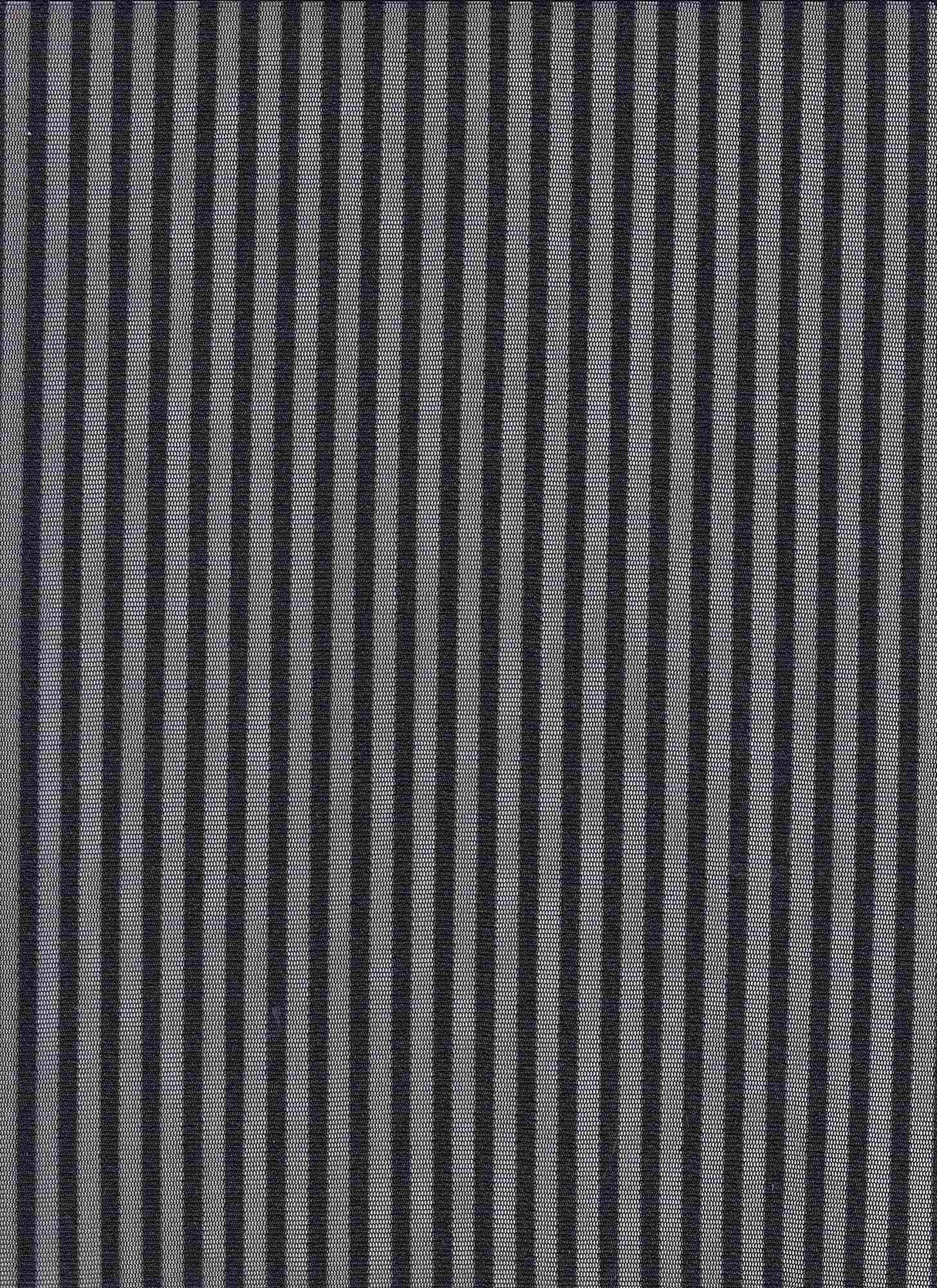 1 Yard Mesh Vertical Stripe Fabric, 58/60'' Wide 100% Polyester