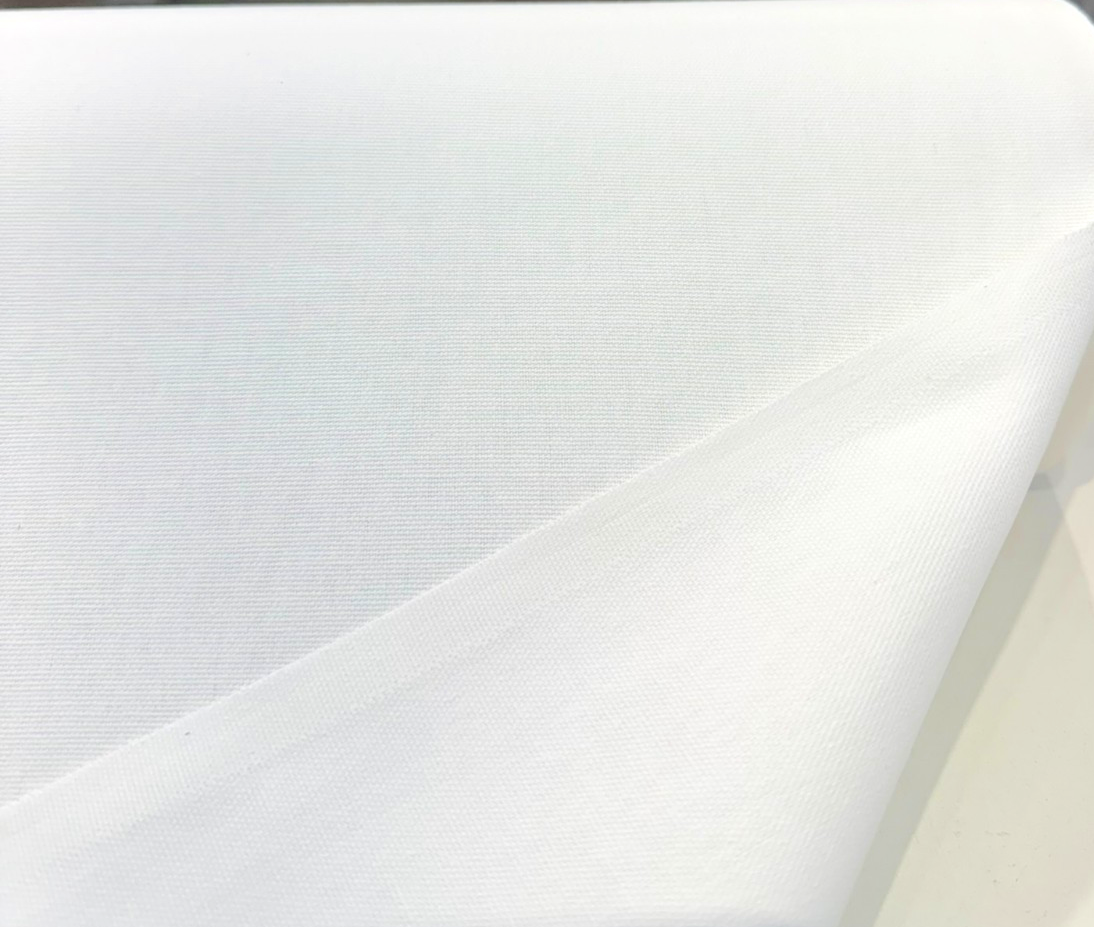 10 Oz White Cotton Duck Canvas Fabric - Natural White, 60" Width (By The Yard)