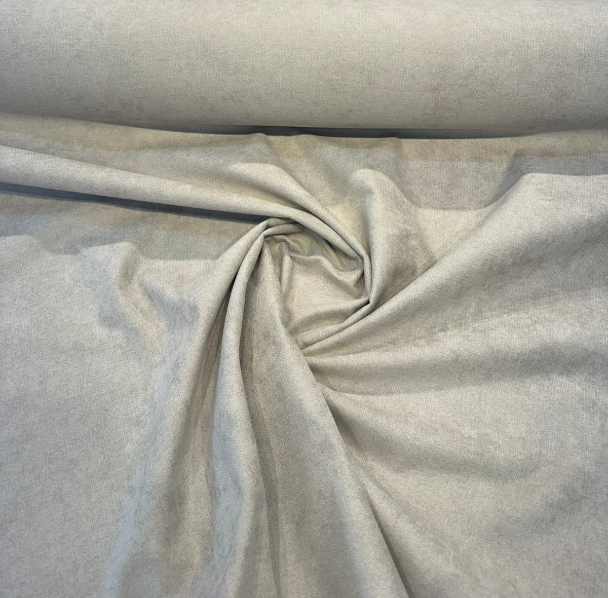 Sensation Performance Polyester Fabric - Cream Clay, Solid, 54" Width (1 Yard)