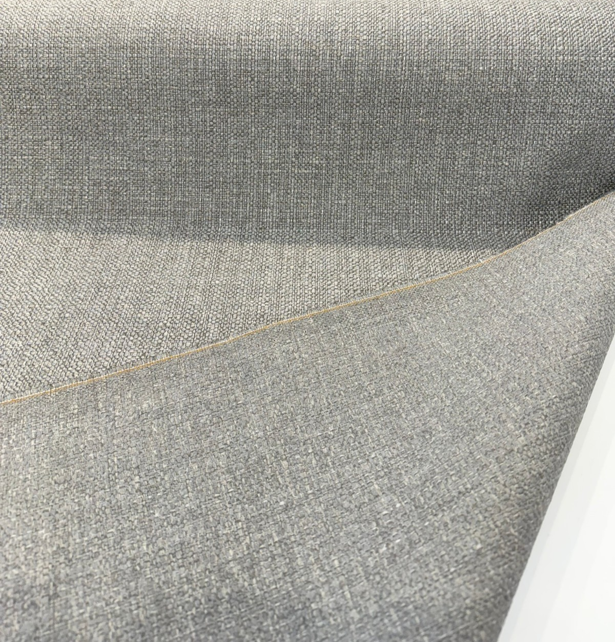 Sugarshack Mineral Gray Performance Upholstery Chenille Fabric - Mineral Gray, Textured Weave, 54" Width (1 Yard)