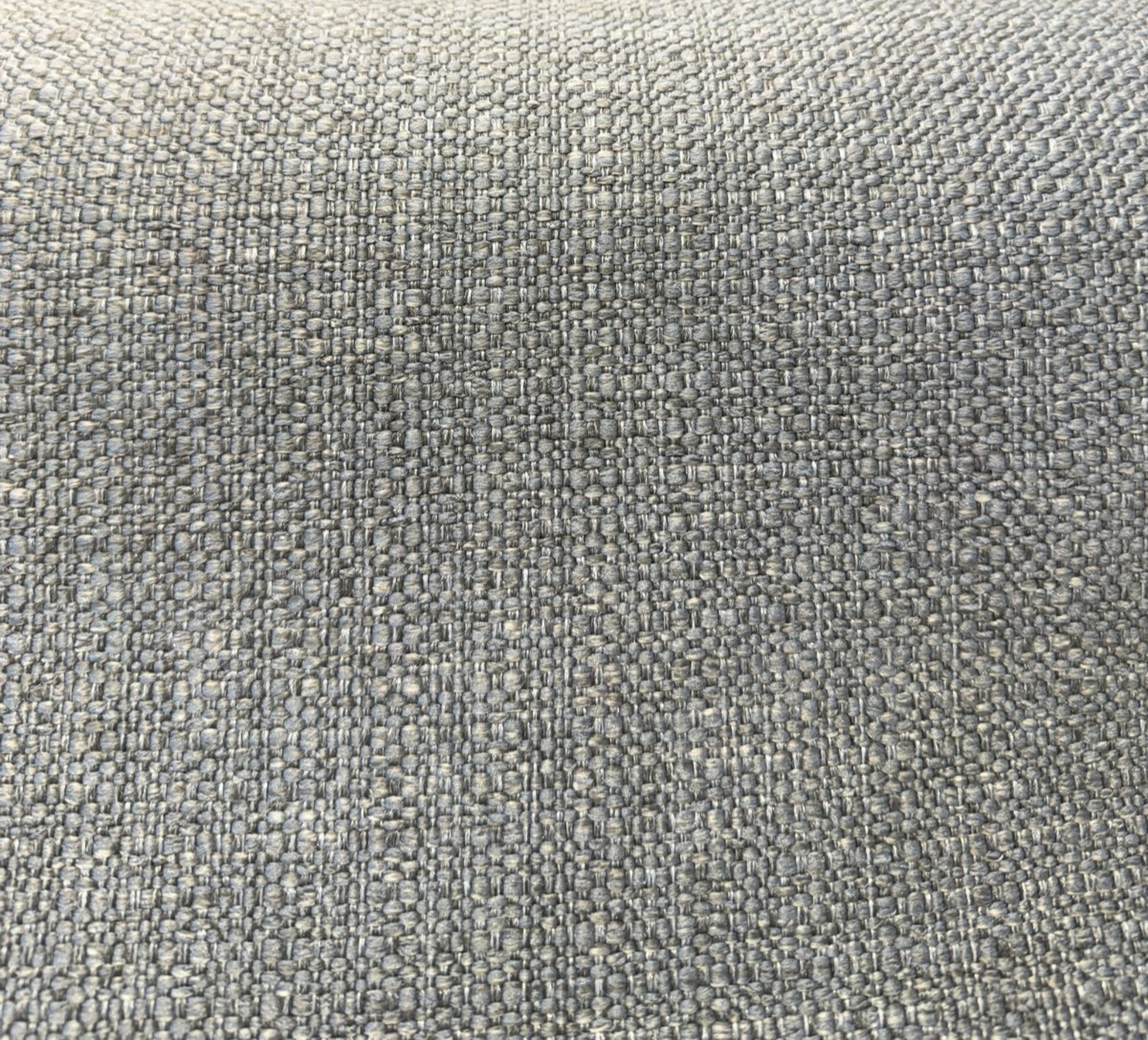 Sugarshack Mineral Gray Performance Upholstery Chenille Fabric - Mineral Gray, Textured Weave, 54" Width (1 Yard)