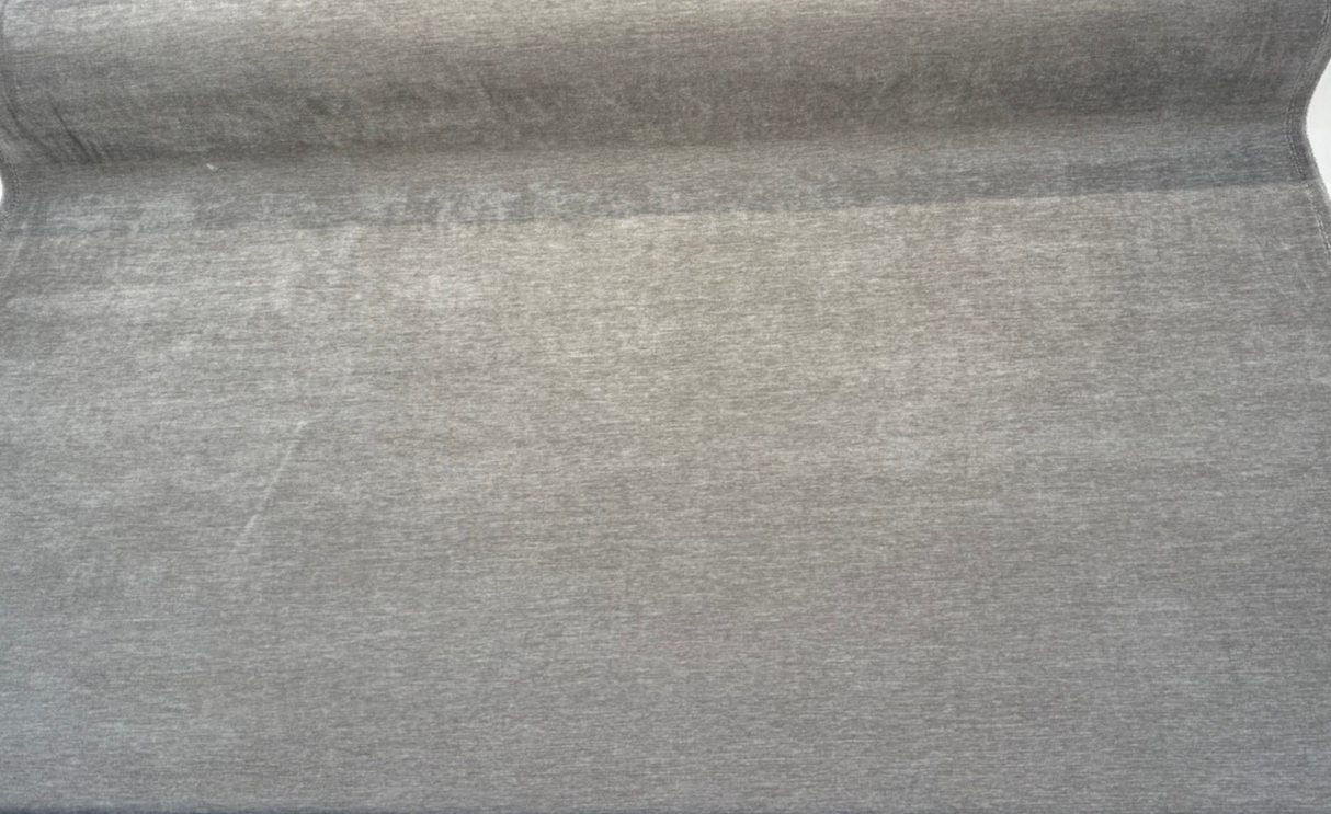 Velvet Dolphin Gray Polyester Velvet Fabric - Dolphin Gray, Solid Texture, 54" Width (1 Yard)