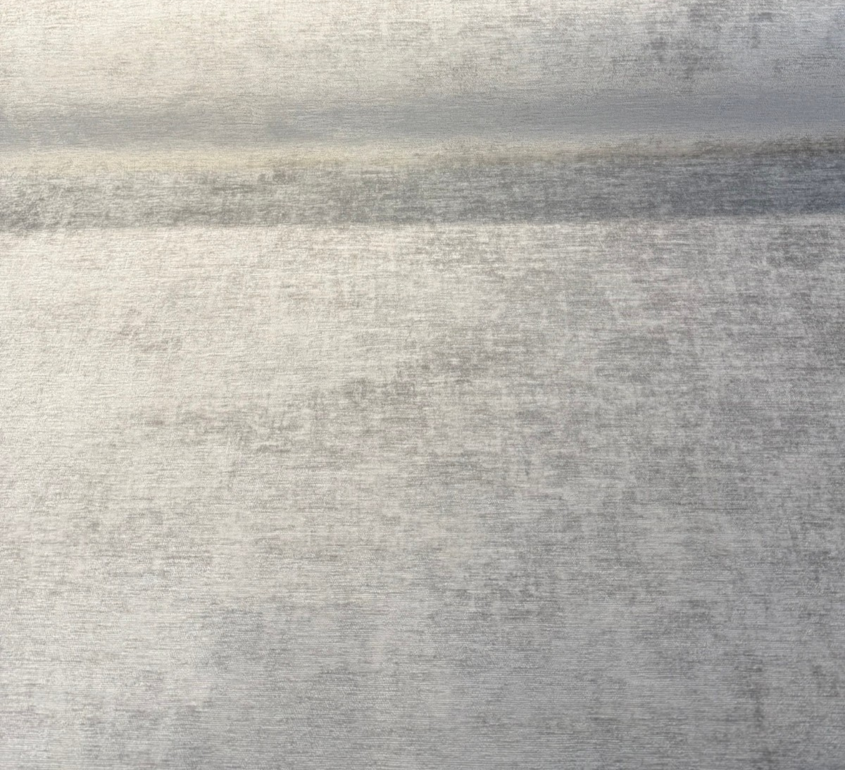Empire Feather Gray Lush Chenille Upholstery Fabric - Feather Gray, 55" Width (1 Yard)