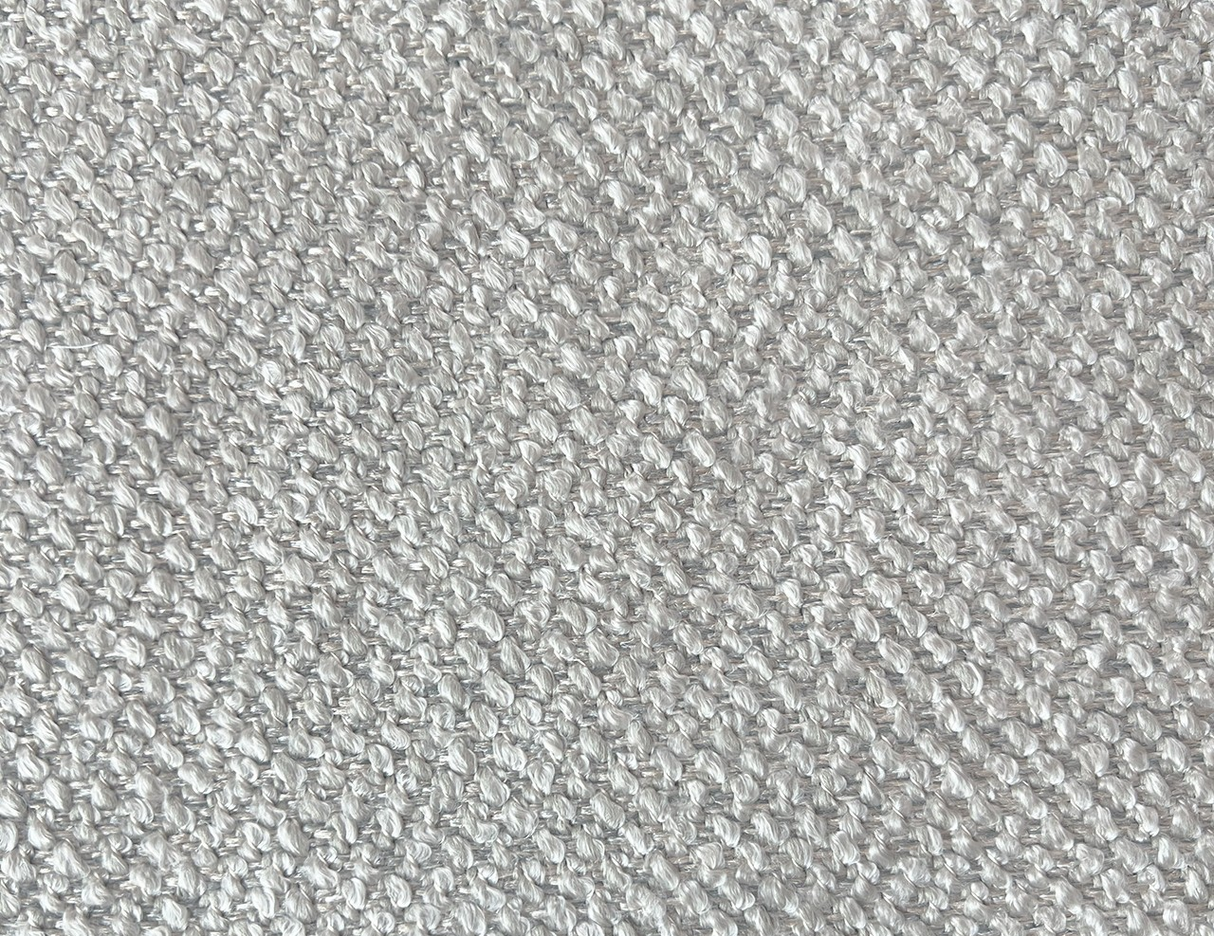 Dreamy Pewter Gray Revolution Boucle Upholstery Fabric - Pewter Gray Boucle Texture, 54" Width (1 Yard)