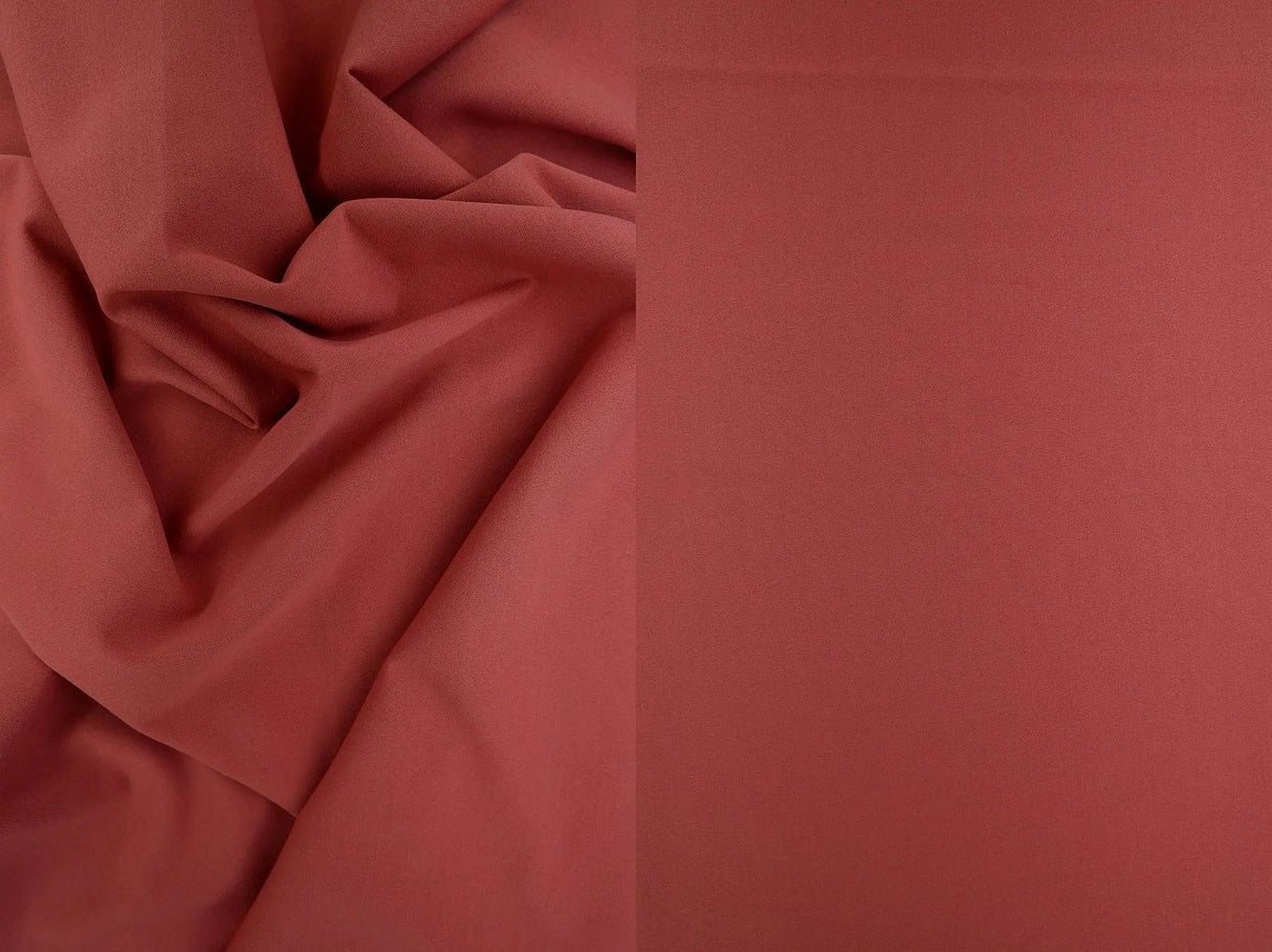 1 Yard Solid Techno Crepe Fabric, Heavy Stretch 58/60" Wide for Apparel