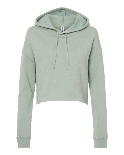 Women's Lightweight Crop Hooded Sweatshirt