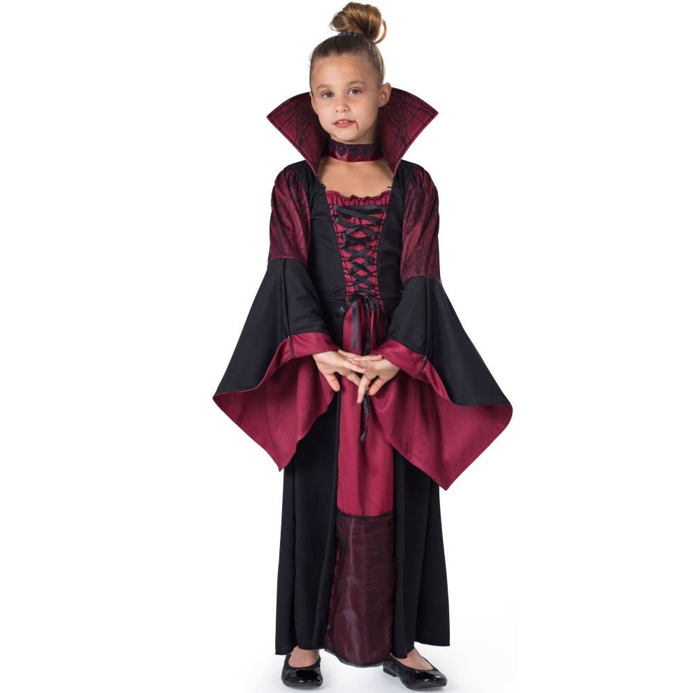 Vampiress Costume For Kids