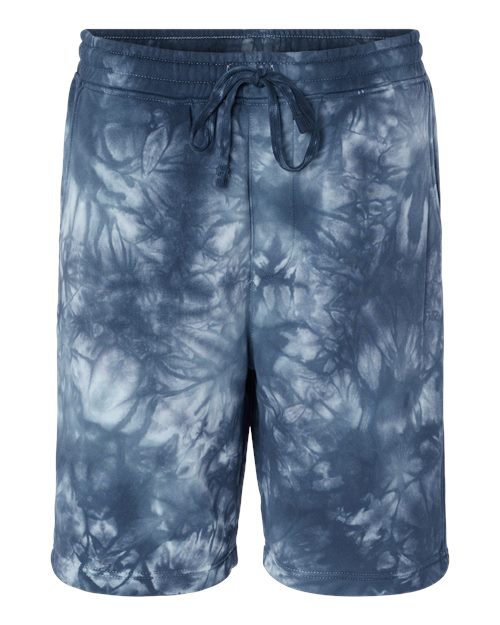 Unisex Tie-Dyed Fleece Shorts